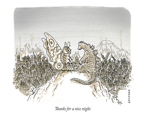 "Thanks for a nice night."