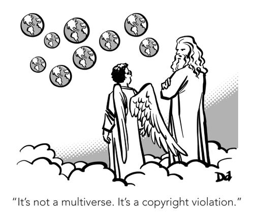 "It's not a multiverse. It's a copyright violation."