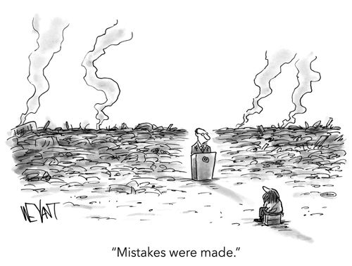 "Mistakes were made."