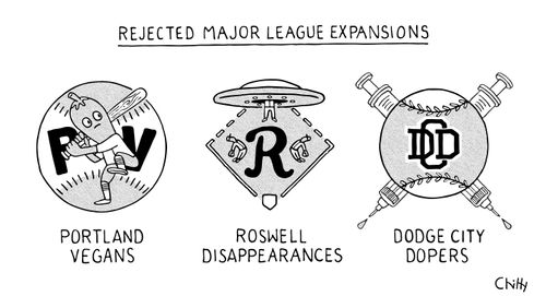 Rejected Major League Expansions