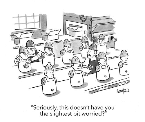 "Seriously, this doesn't have you the slightest bit worried?"