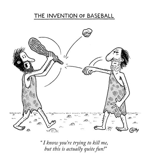 The invention of baseball.