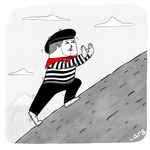 Sisyphus the mime