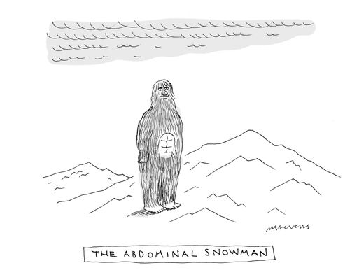 The abdominal snowman