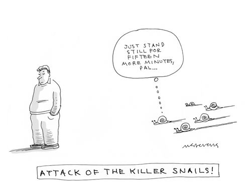 Attack of the killer snails!