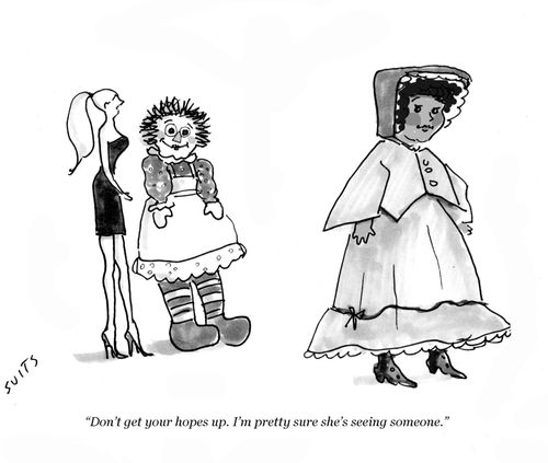 "Don't get your hopes up. I'm pretty sure he's seeing someone."