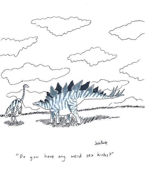 "Do you have any weird sex kinks?"
