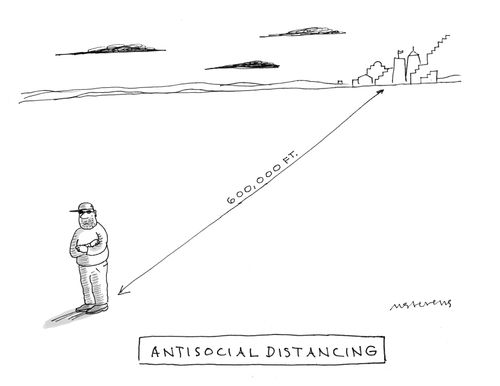 Antisocial distancing