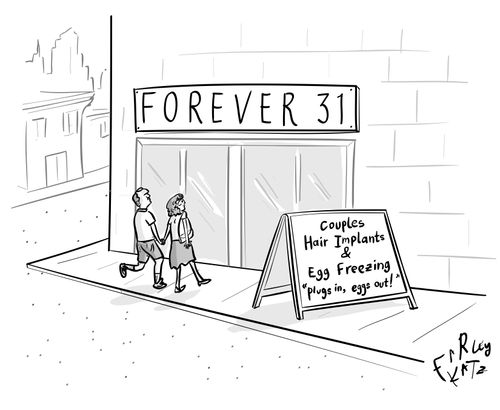 Forever 31: Hair Implants & Egg Freezing