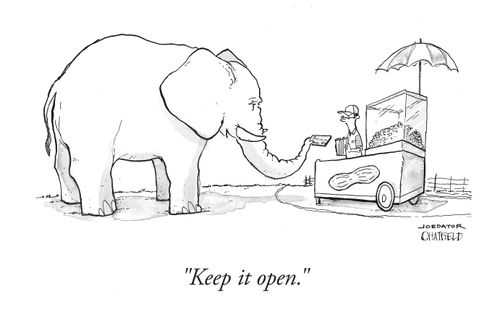 "Keep it open."