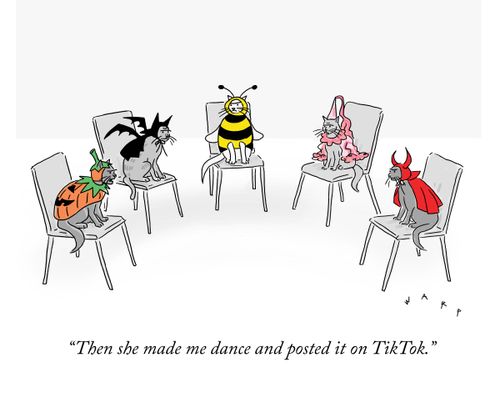 "Then she made me dance and posted it on TikTok."