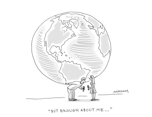 "But enough about me..."