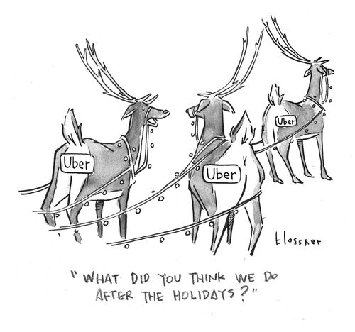 "What did you think we do after the holidays?"
