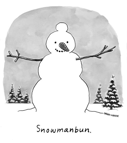 Snowmanbun