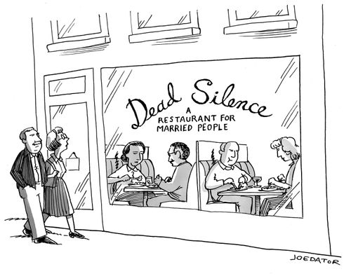 Dead Silence: a restaurant for married people