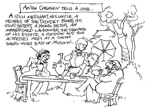 Anton Chekhov tells a joke. . .