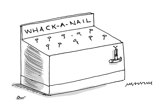 Whack-a-nail.