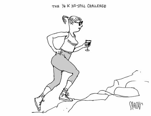 The 1/4 K No-Spill Challenge
