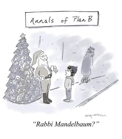 "Rabbi Mandelbaum?"