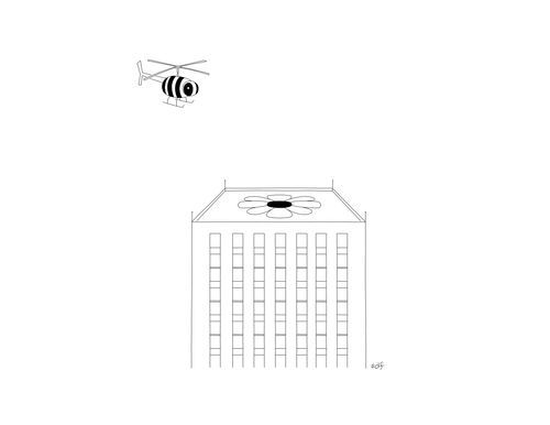 Helicopter Bee