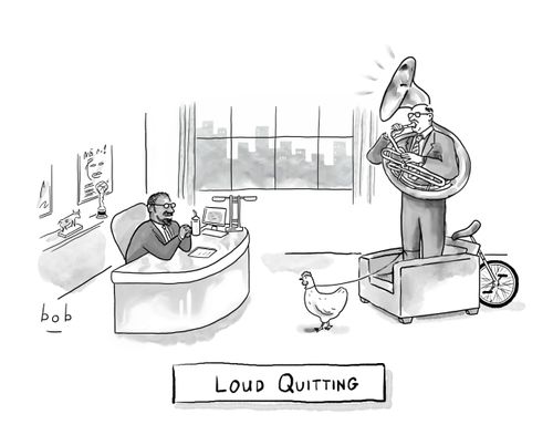 Loud Quitting