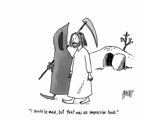 "I should be mad, but that was an impressive hack."