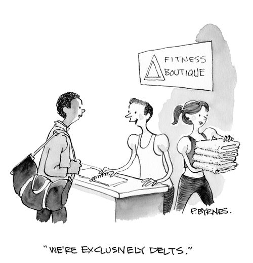 "We're exclusively delts."