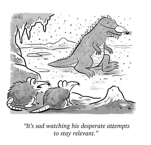 "It's sad watching his desperate attempts to stay relevant."