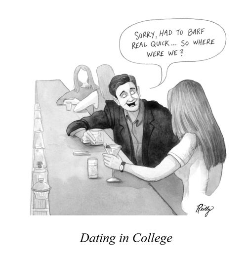 "Sorry, had to barf real quick... so where were we?"
