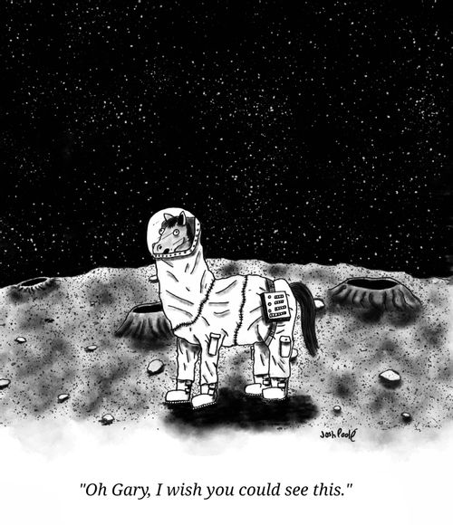 "Oh Gary, I wish you could see this."