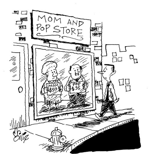 Mom $50 Pop $35