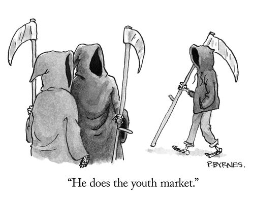 "He does the youth market."