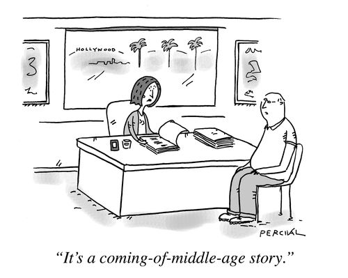 "It's a coming-of-middle-age story."
