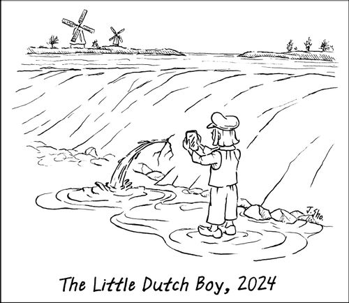 "The Little Dutch Boy, 2024"