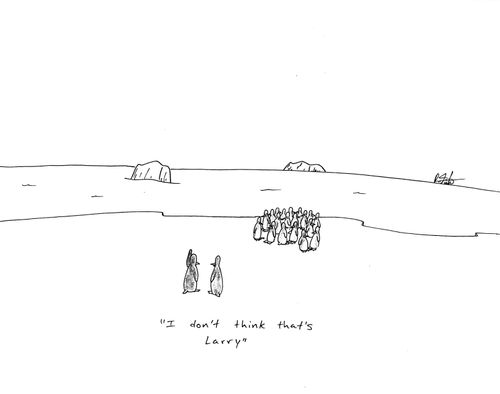 "I don't think that's Larry."