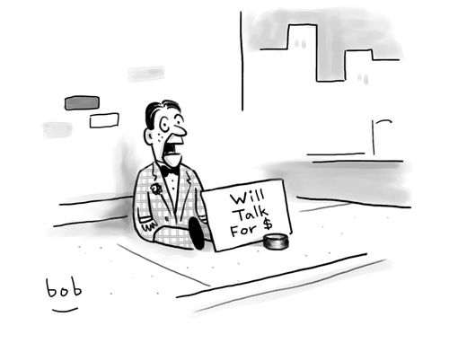 Will Talk for $