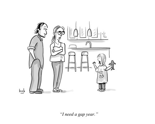 "I need a gap year."