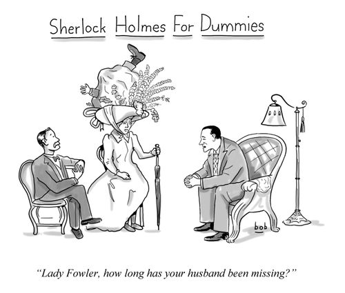"Lady Fowler, how long has your husband been missing?"