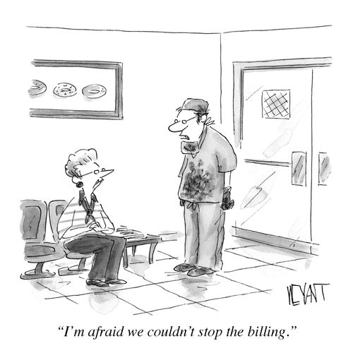 "I'm afraid we couldn't stop the billing."