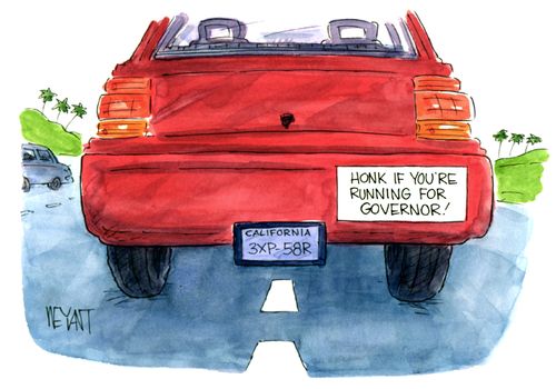 "Honk If You're Running For Governor!