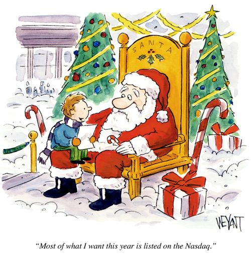 "Most of what I want this year is listed on the Nasdaq."