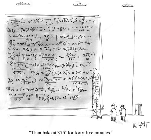 "Then bake at 375 for forty-five minutes."