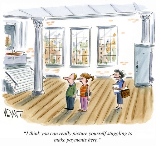 "I think you can really picture yourself struggling to make payments here."