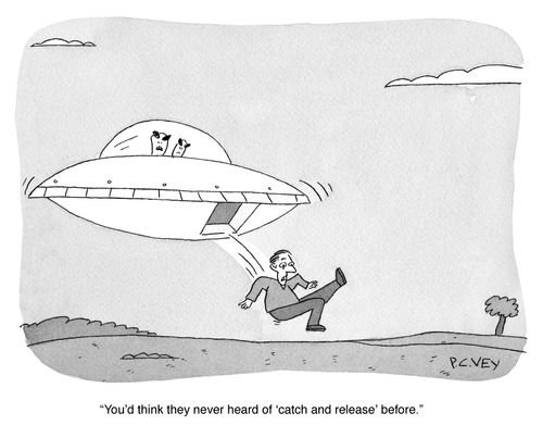 "You'd think they never heard of 'catch and release' before."