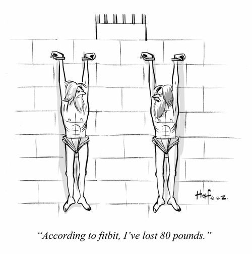 "According to fitbit, I've lost 80 pounds."