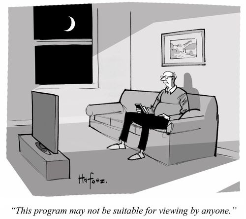 "This program may not be suitable for viewing by anyone."
