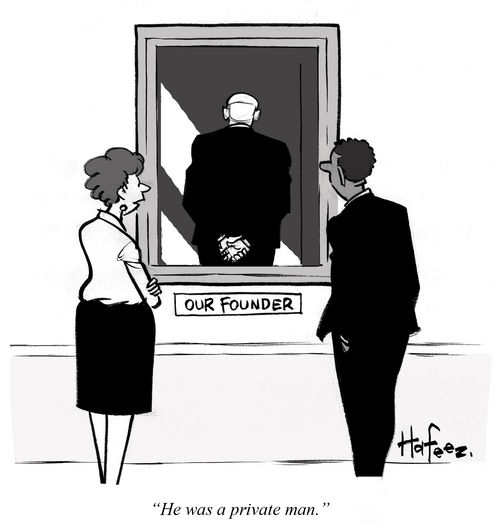 "He was a private man."