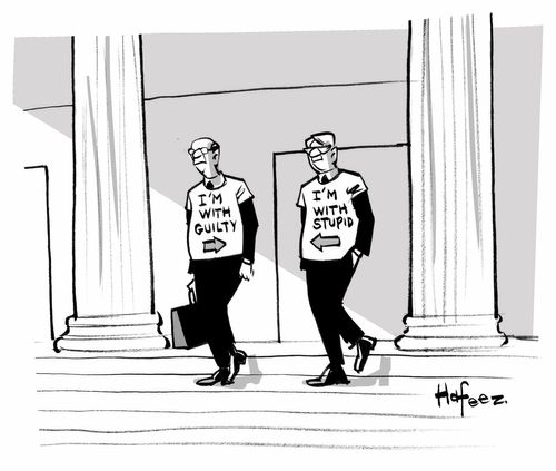 I'm with Stupid - I'm with Guilty
