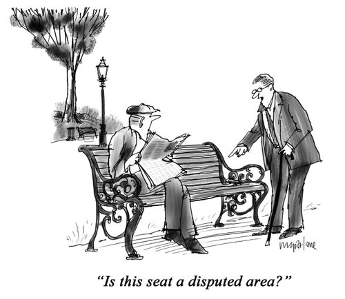 "Is this seat a disputed area?"