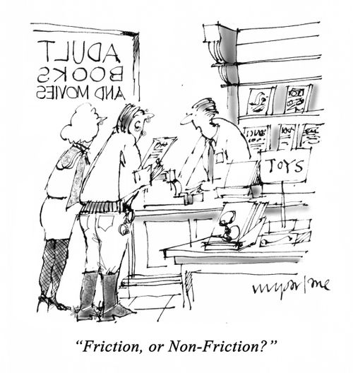 Adult Books and Movies: "Friction, or Non-Friction?"
